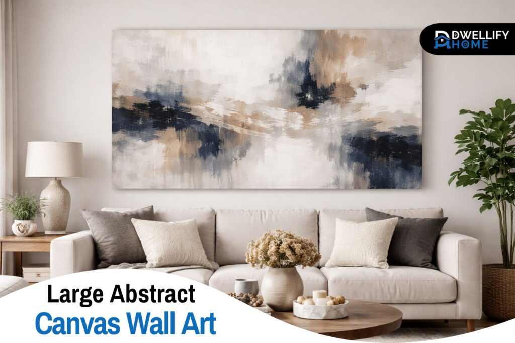 large abstract canvas wall art