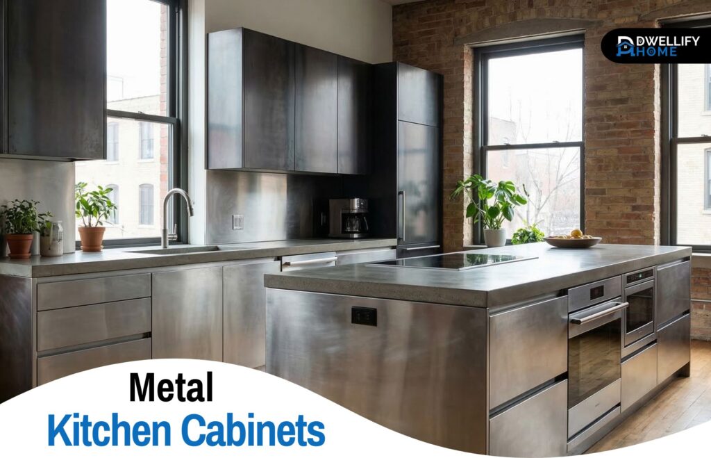 metal kitchen cabinets