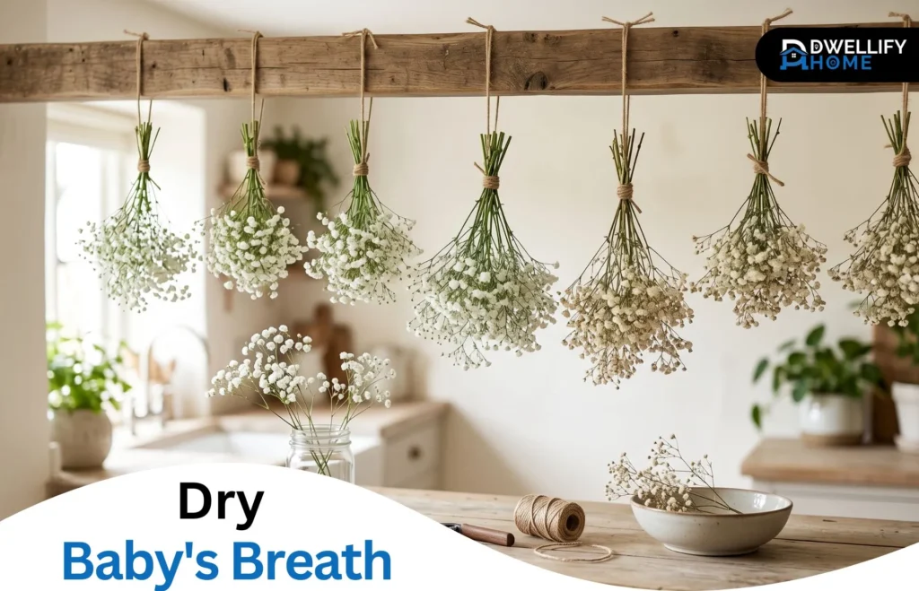 drying baby's breath