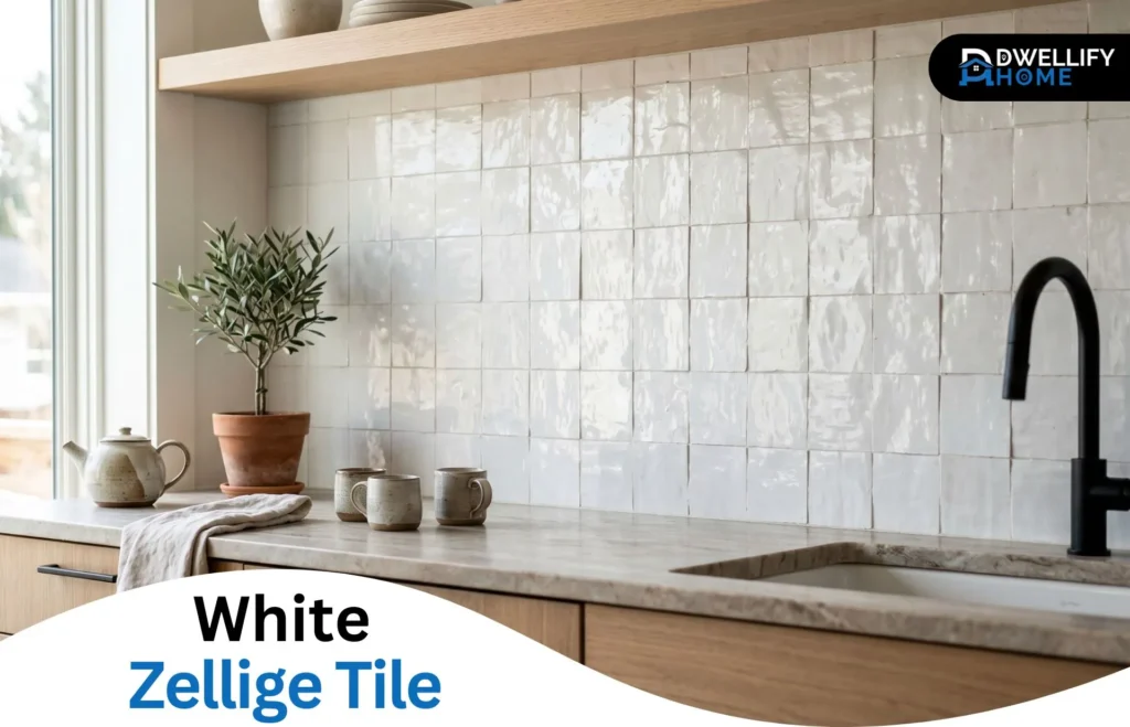 White Zellige Tile