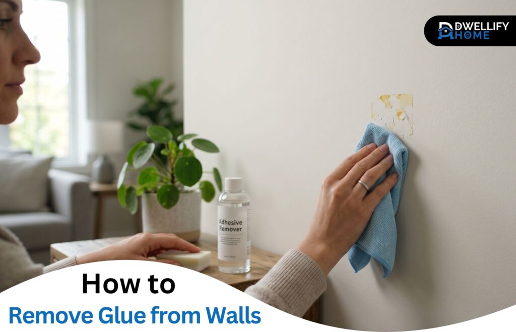 How to Remove Glue from Walls
