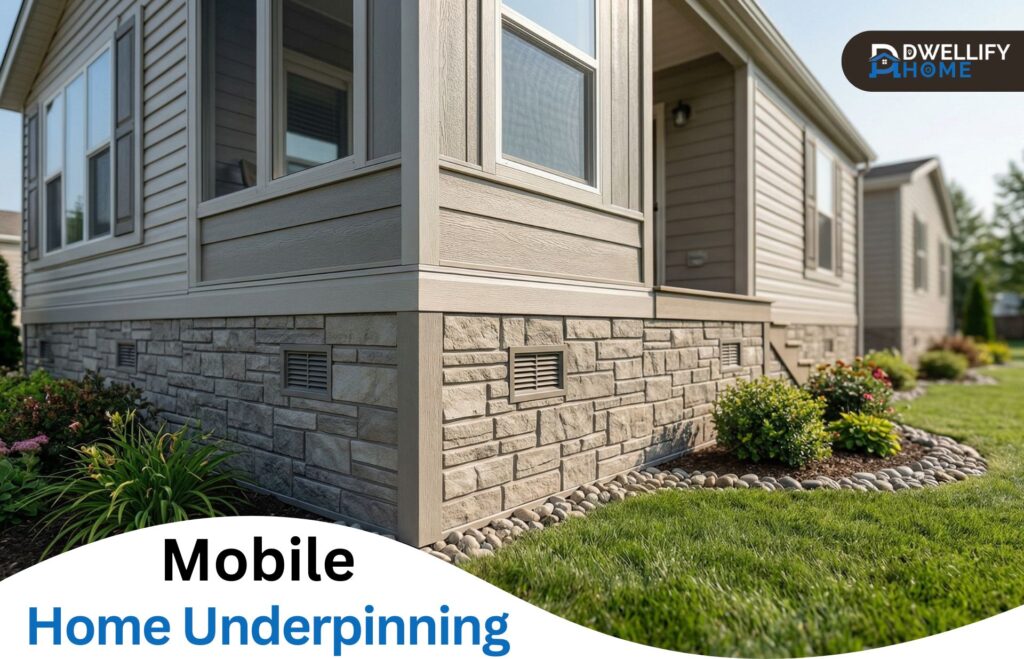 Mobile Home Underpinning