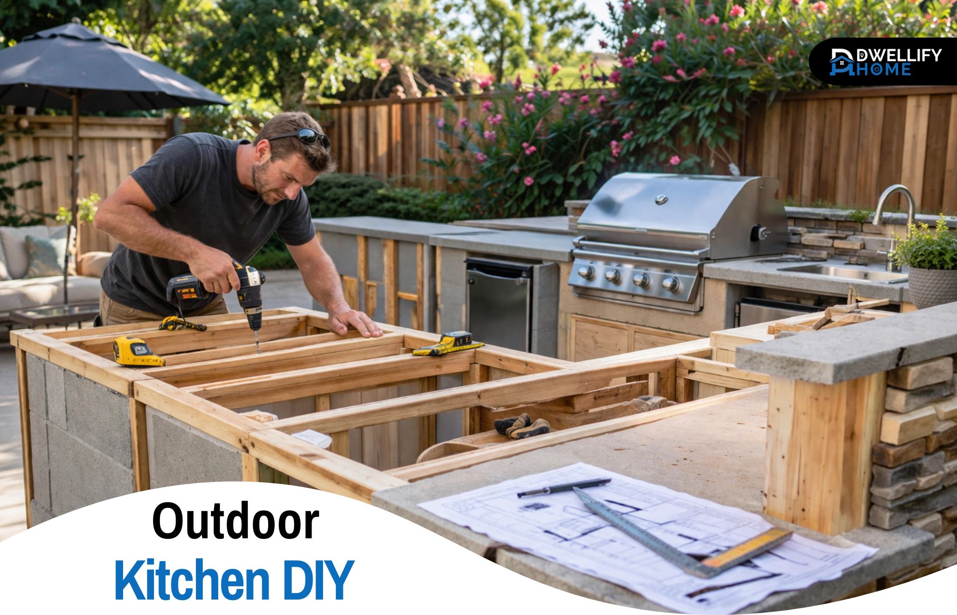 Outdoor Kitchen DIY