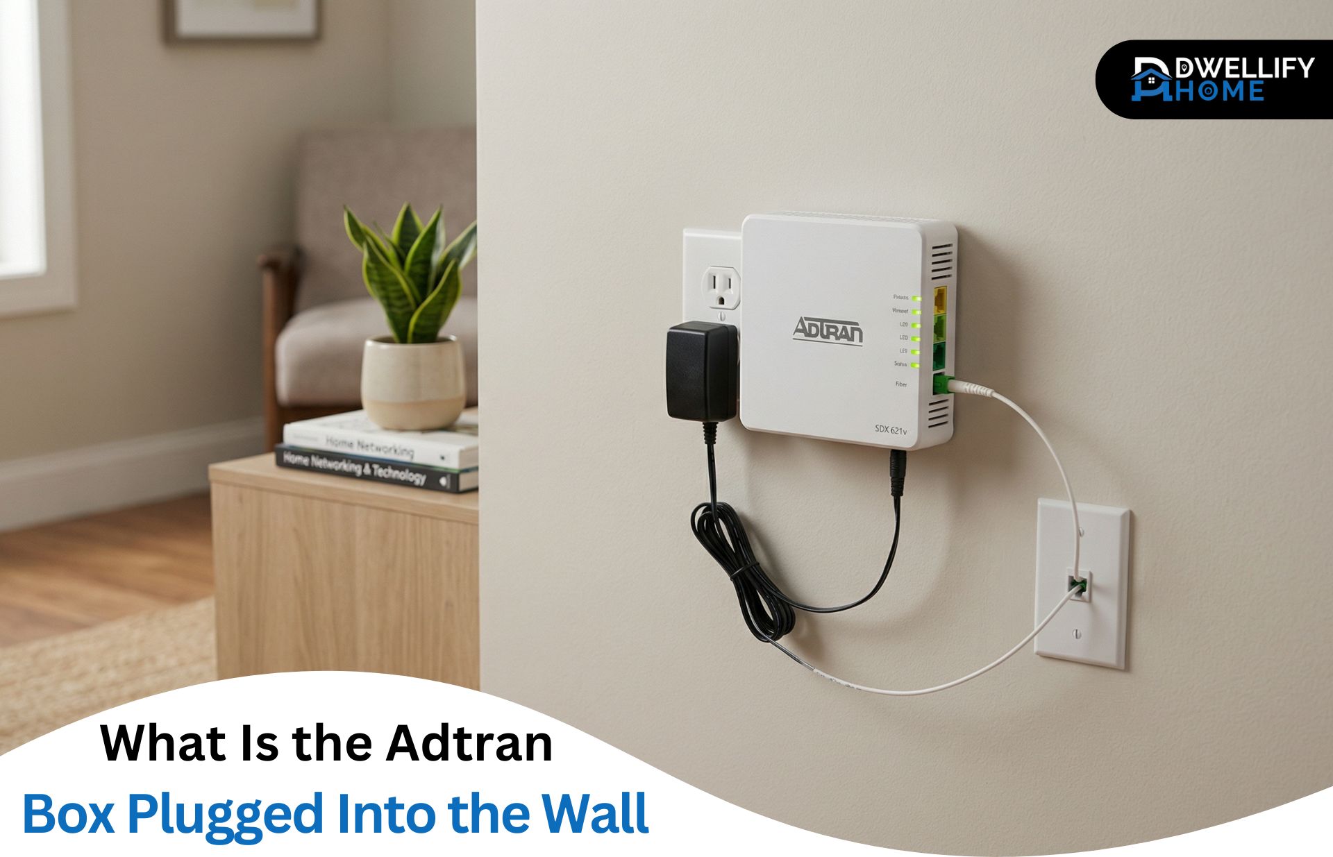 What Is the Adtran Box Plugged Into the Wall