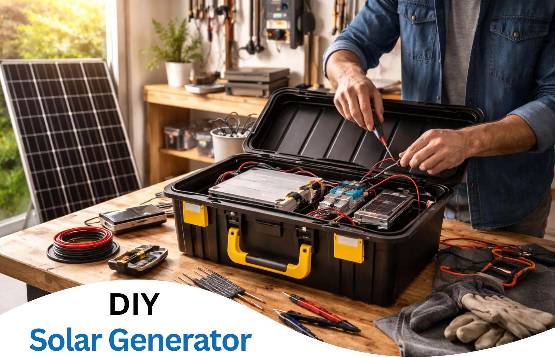 diy solar generator