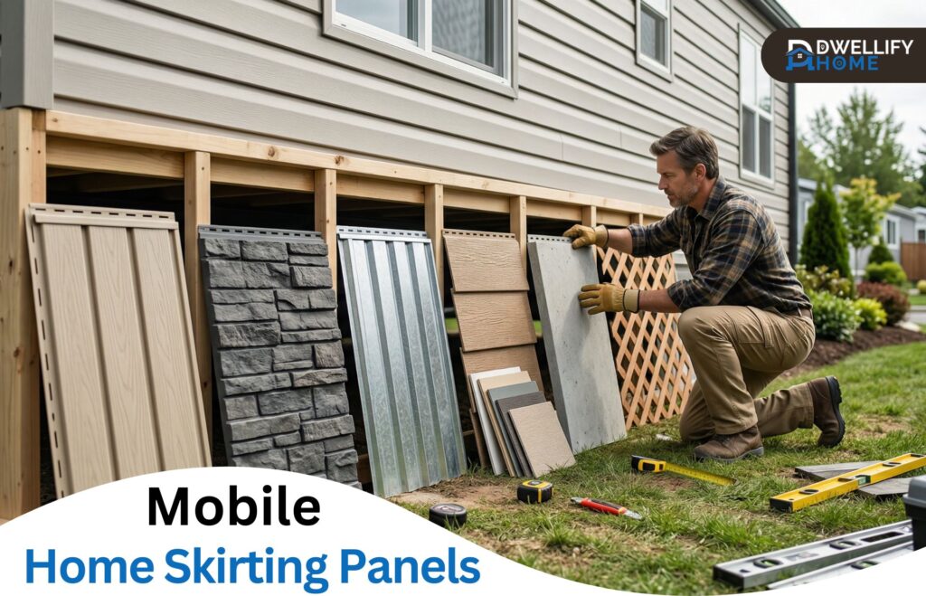 mobile home skirting panels
