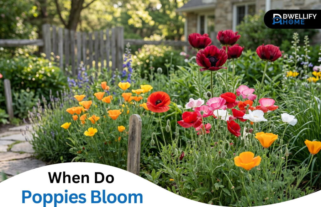 when do poppies bloom