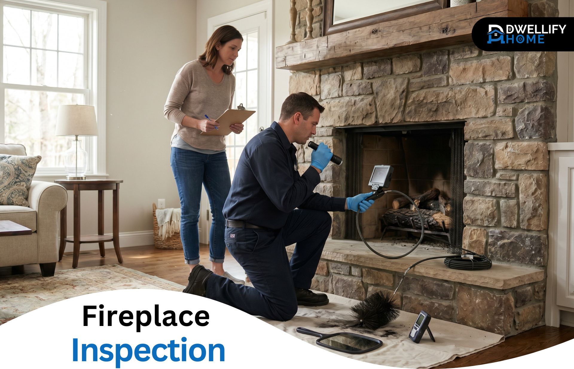 Fireplace Inspection Explained: Levels, Costs, and What to Expect on Inspection Day