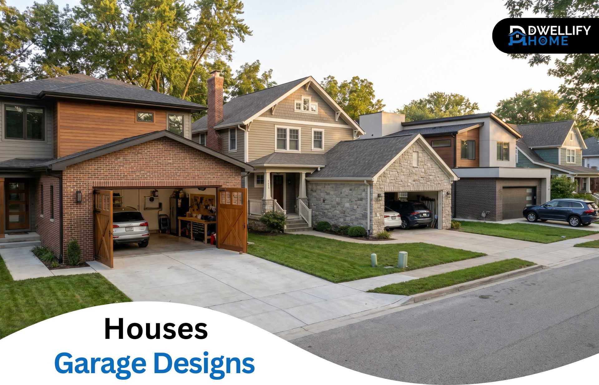 10 Houses Garage Designs That Actually Work | Dwellify Home