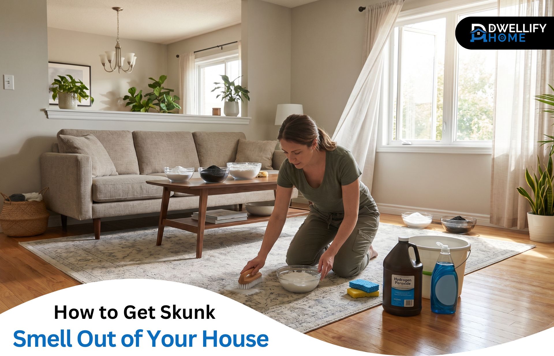 How to Get Skunk Smell Out of Your House for Good