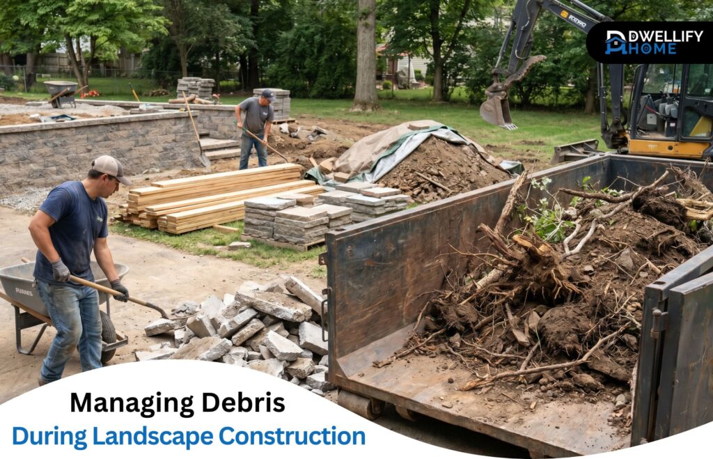 Managing Debris During Landscape Construction