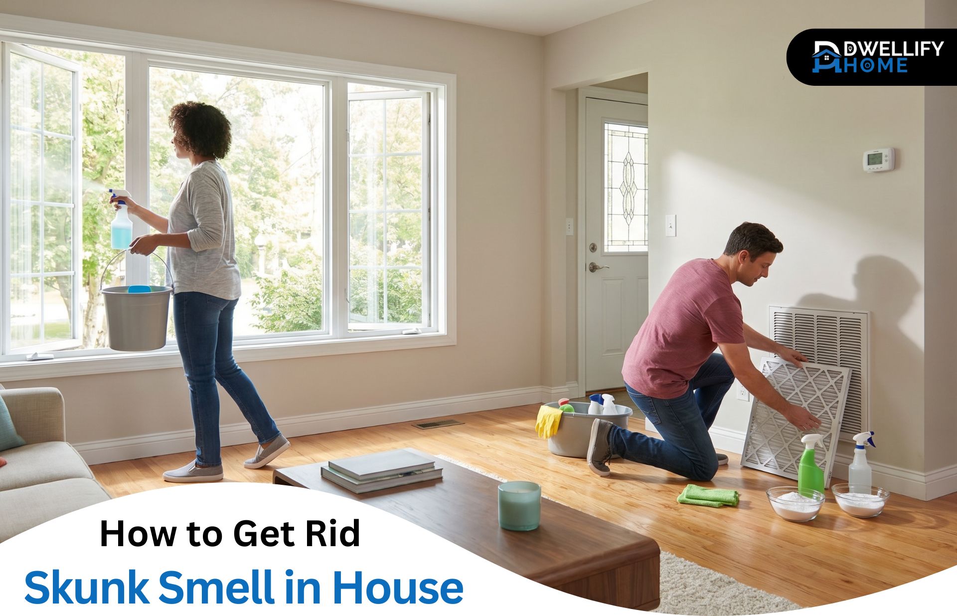 How to Get Rid of Skunk Smell in the House Fast: A Room-by-Room Guide