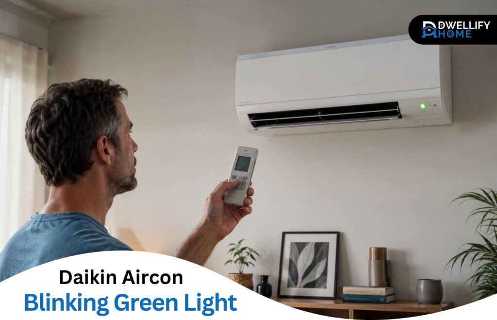 Daikin Aircon Blinking Green Light