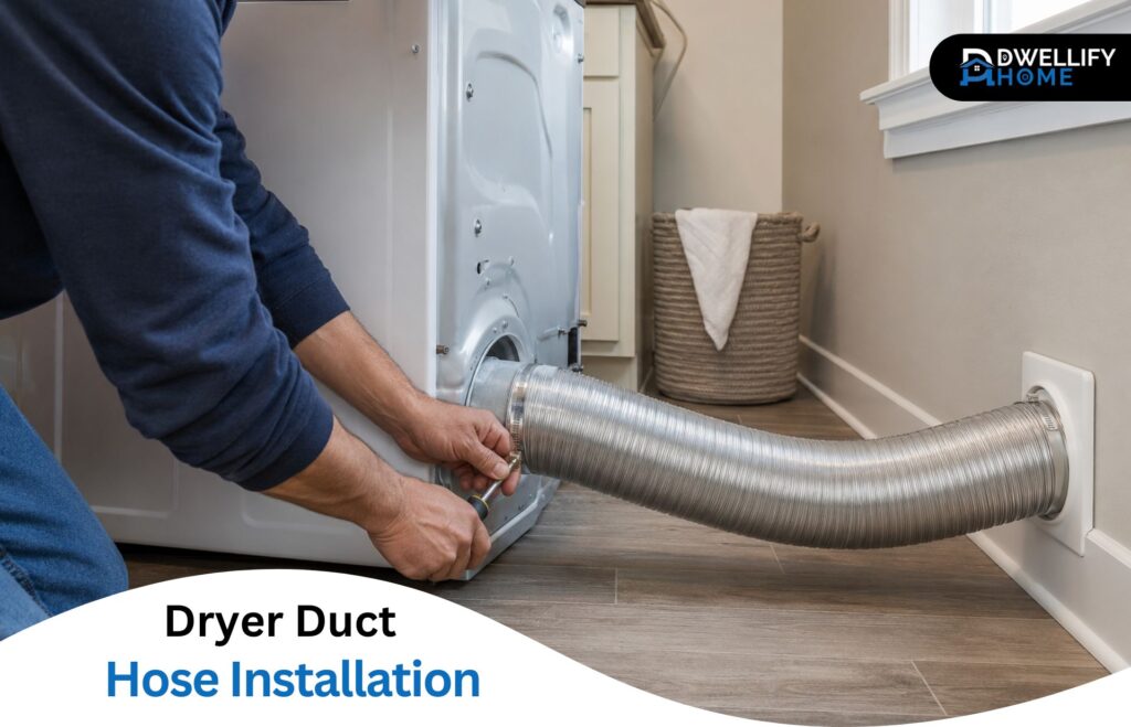Dryer Duct Hose Installation