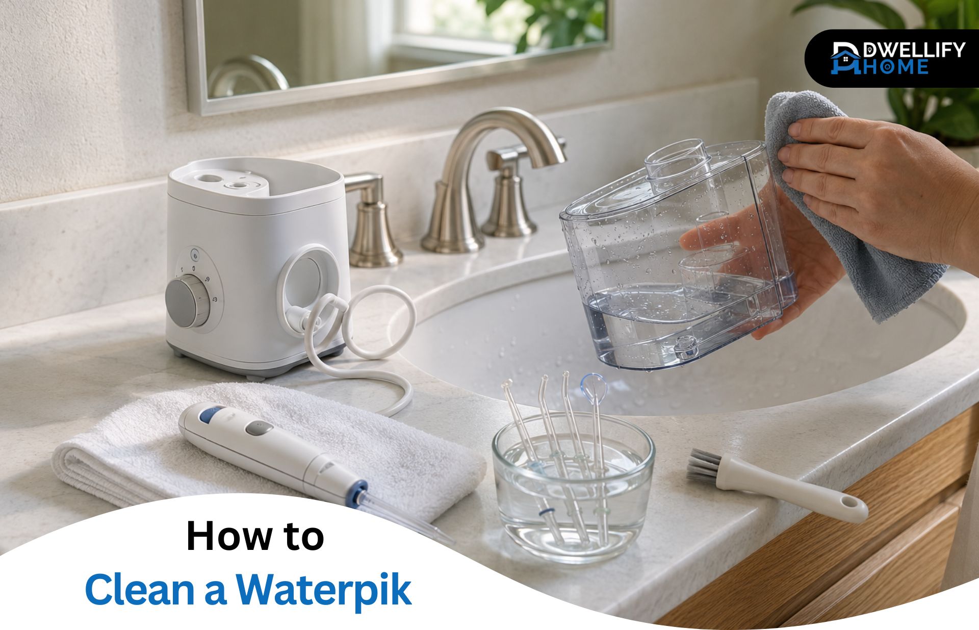 How to Clean a Waterpik Safely in 3 Simple Steps