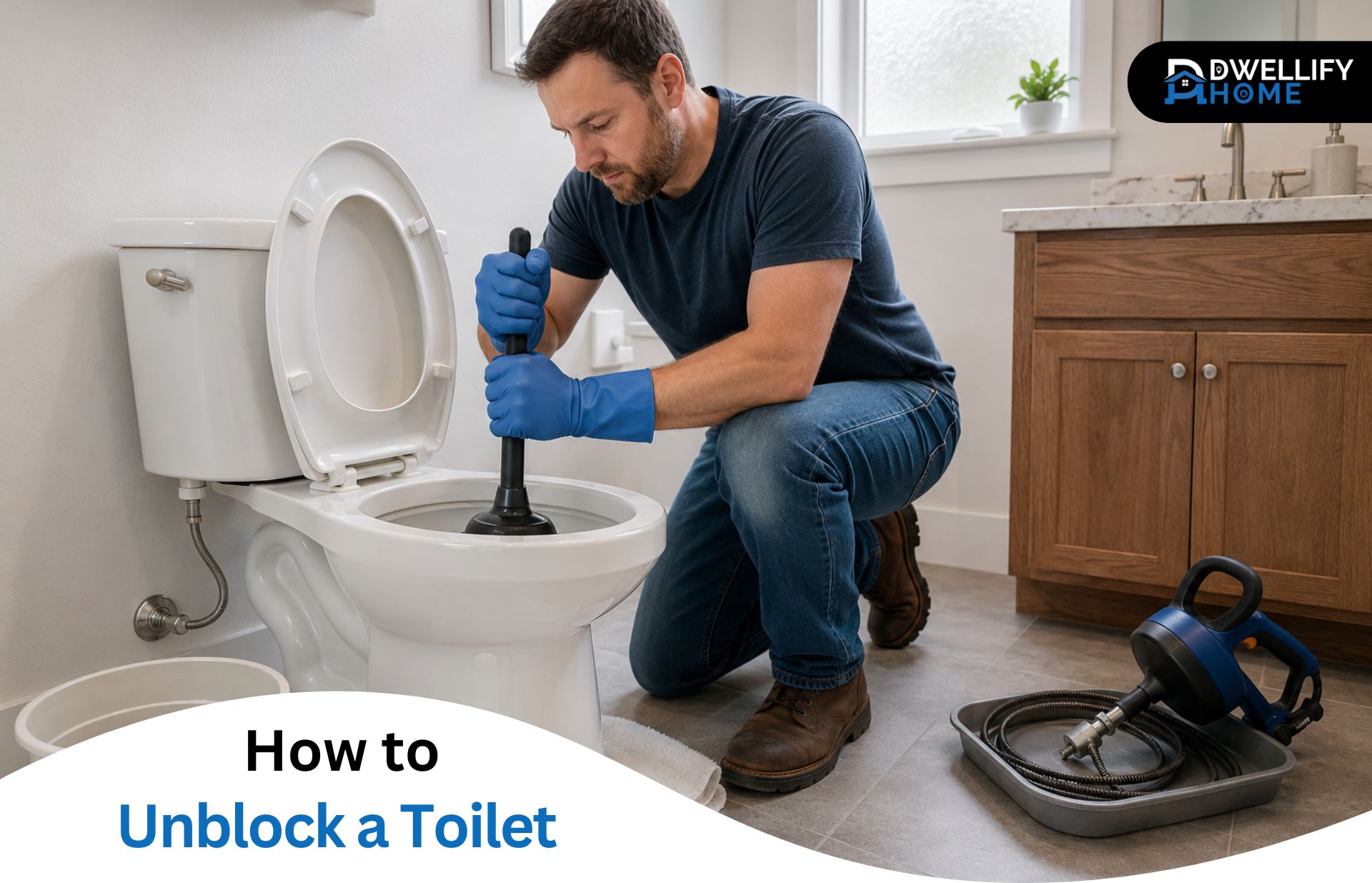 How to Unblock a Toilet Safely: Steps With or Without a Plunger