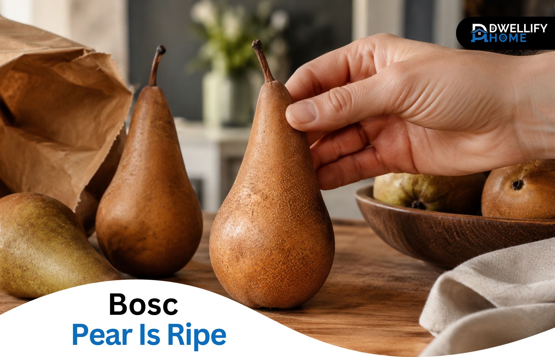 How to Tell When a Bosc Pear Is Ripe: Signs, Timing, and Storage Tips