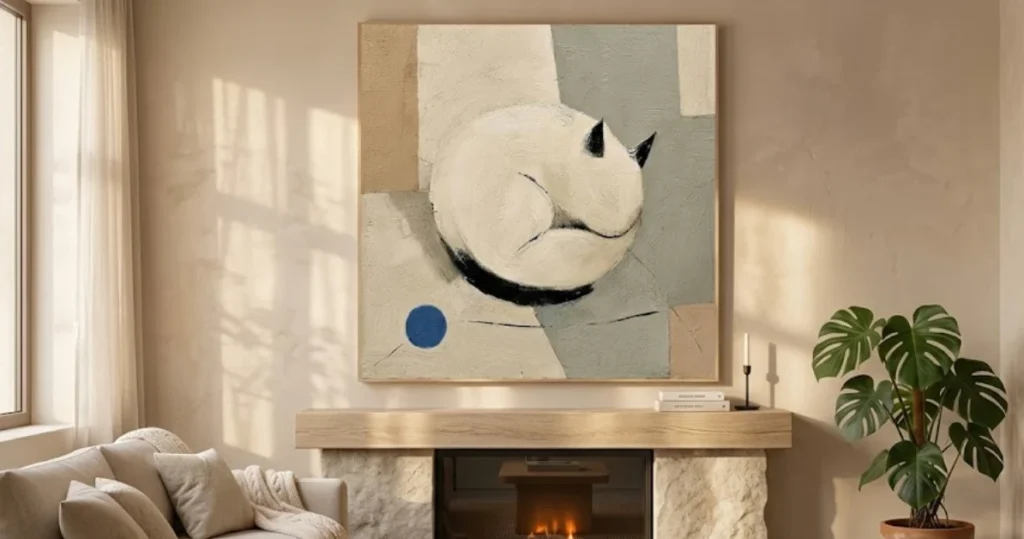 Add Large Wall Art as a Statement Piece