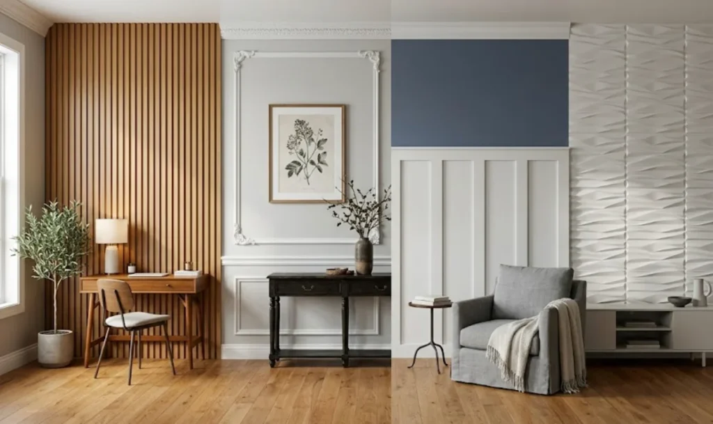 Add Wall Panels or Architectural Details
