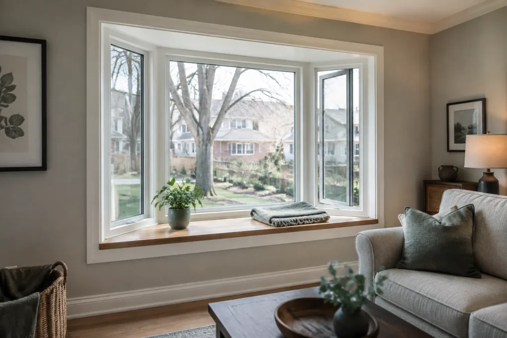 Choose Glass for Vinyl Bay Windows, Not Vinyl Alone
