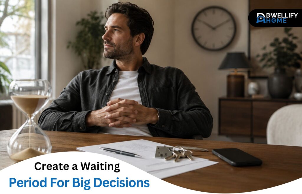 Create a Waiting Period For Big Decisions