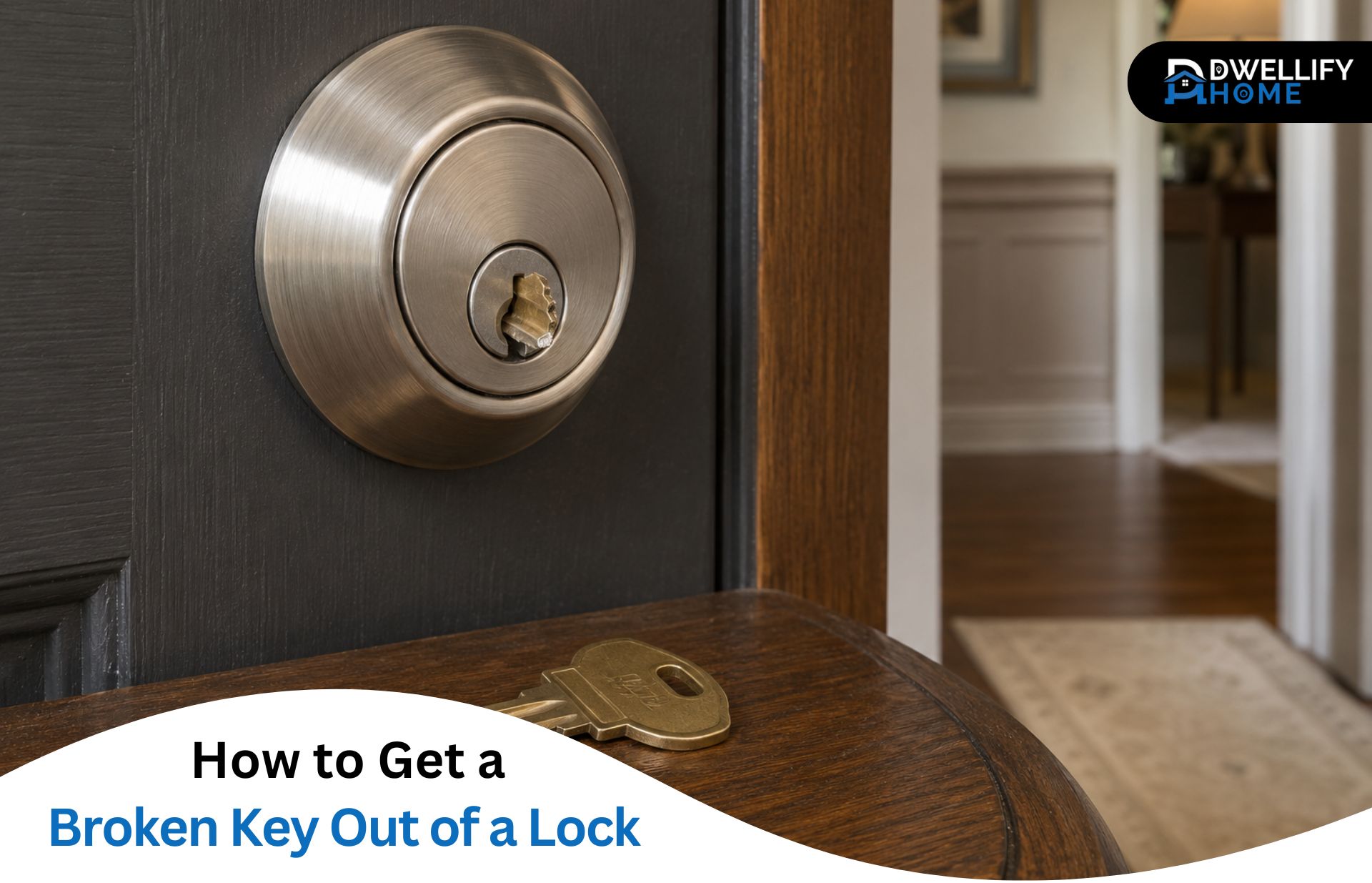 How to Get a Broken Key Out of a Lock Safely