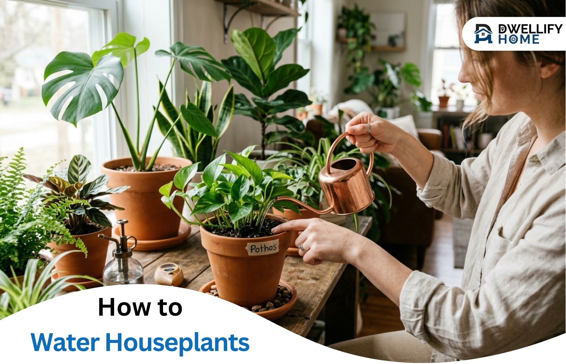 How to Water Houseplants: When, How Much and How Often
