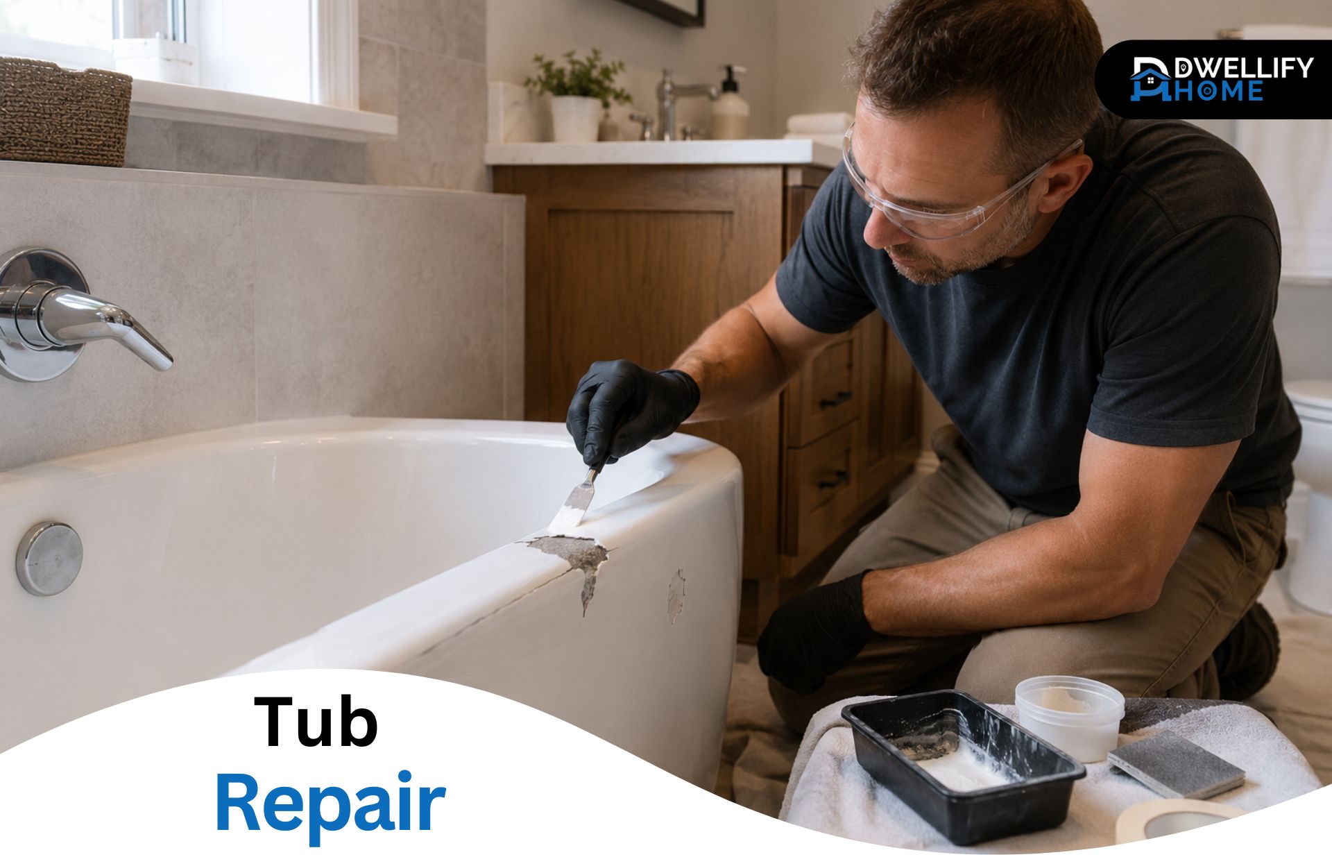 Tub Repair: Fix Cracks, Chips, Peeling & When to Call a Pro