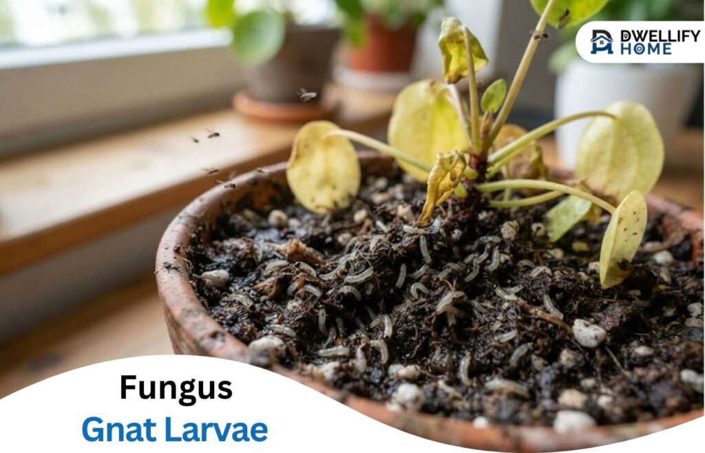 Fungus Gnat Larvae