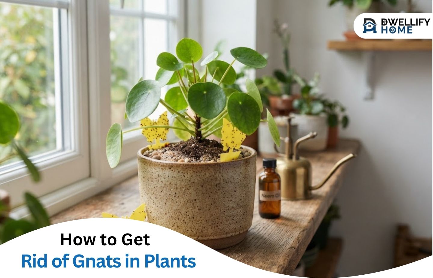 How to Get Rid of Gnats in Plants and Keep Them From Coming Back