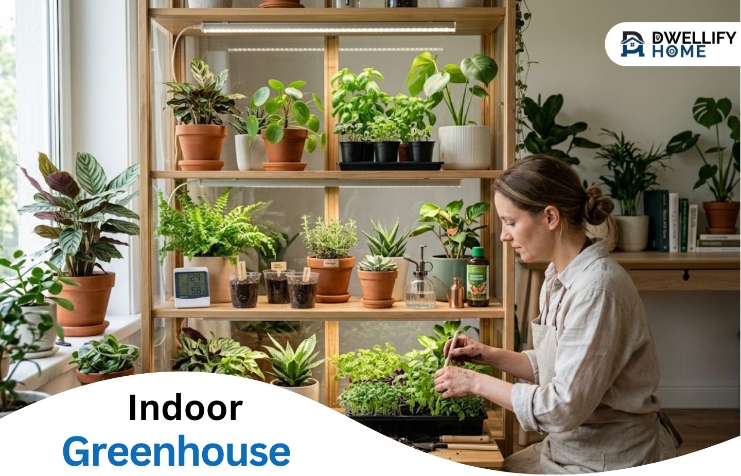 Indoor Greenhouse Guide: How to Choose, Set Up, and Grow Plants Successfully Indoors
