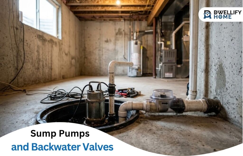Sump Pumps and Backwater Valves