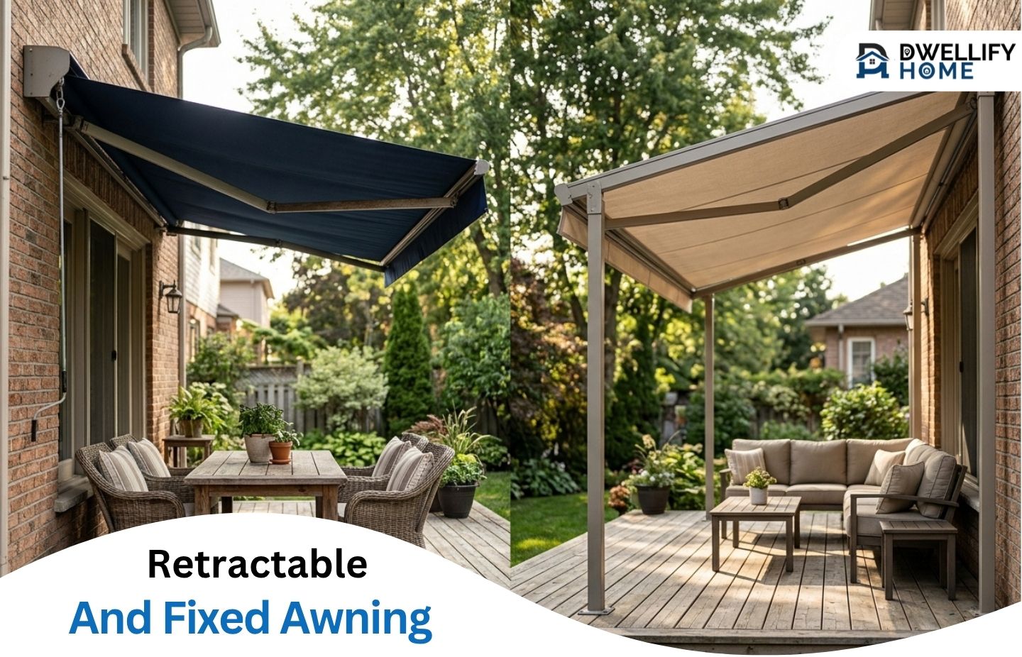 What Is The Difference Between A Retractable And A Fixed Awning?