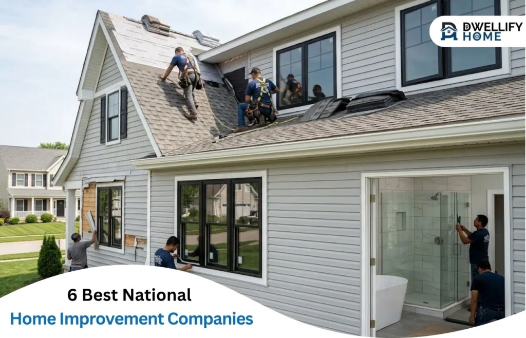 6 Best National Home Improvement Companies for Roofing, Windows, Siding, and Bath Upgrades