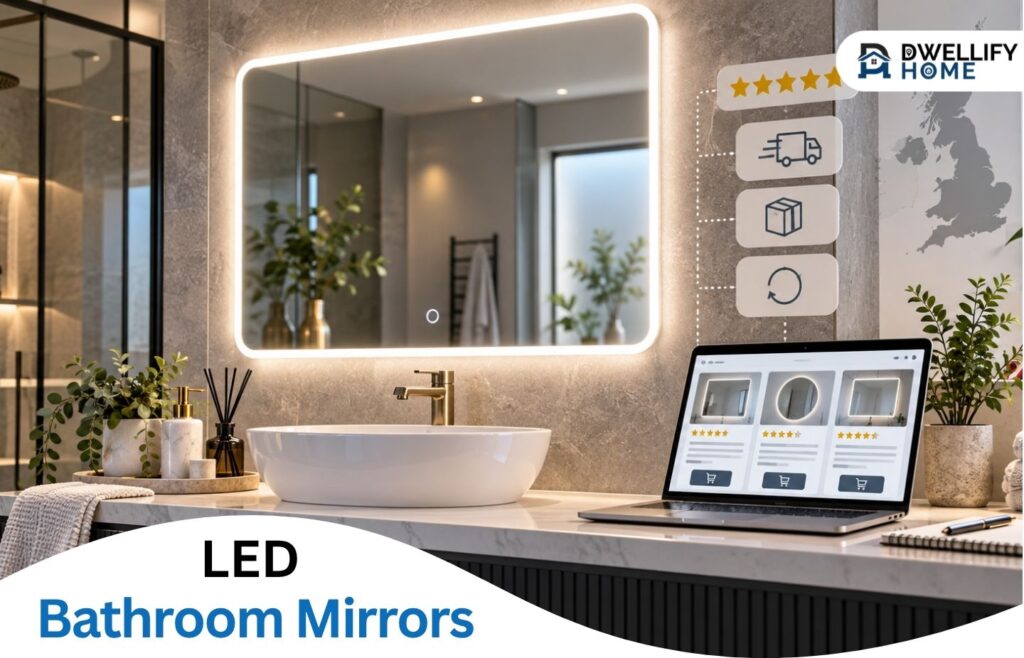 7 Best UK Retailers for LED Bathroom Mirrors with Lights (2026)