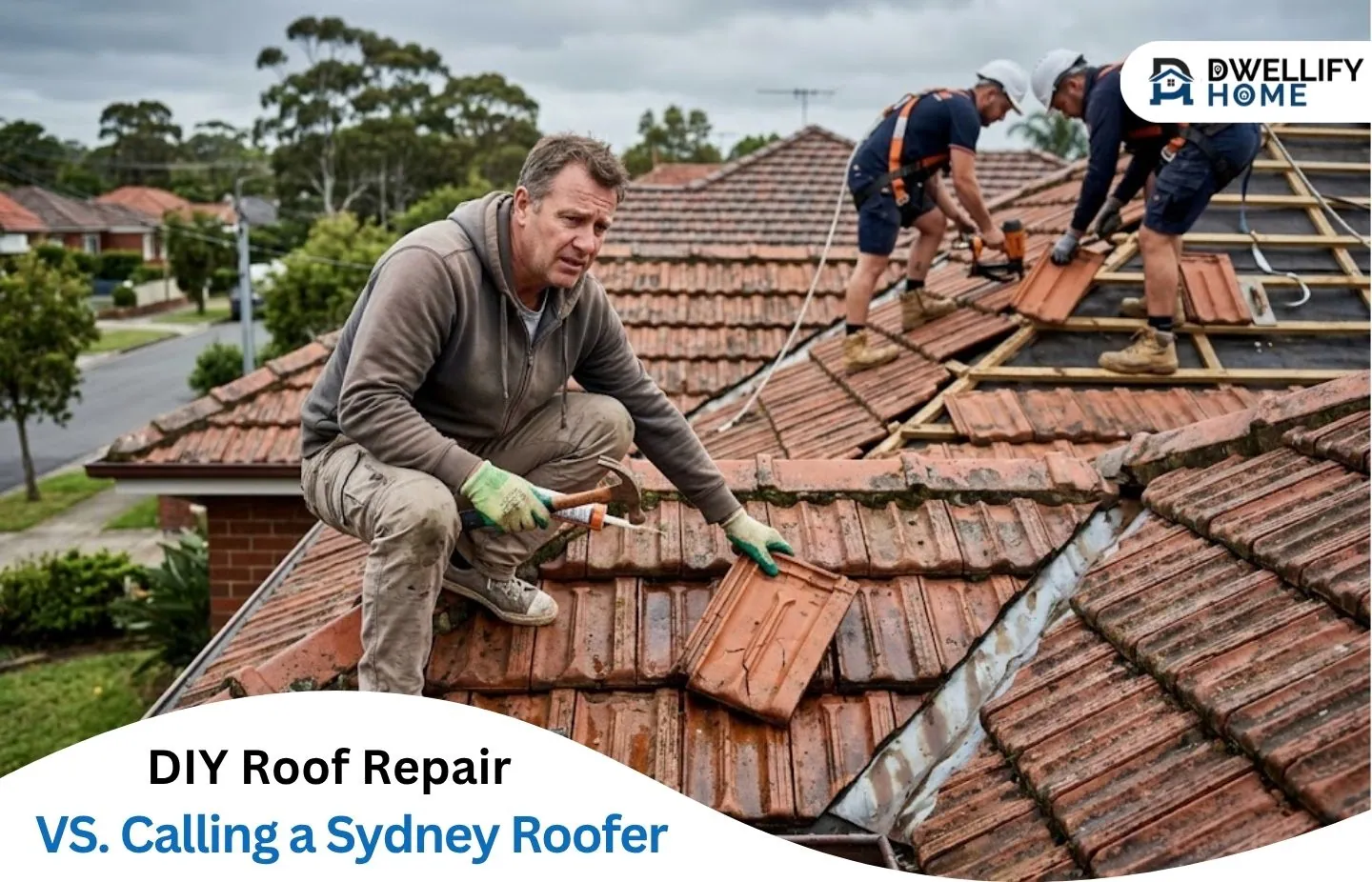 DIY Roof Repair VS. Calling a Sydney Roofer: What’s Safe & What’s Risky?