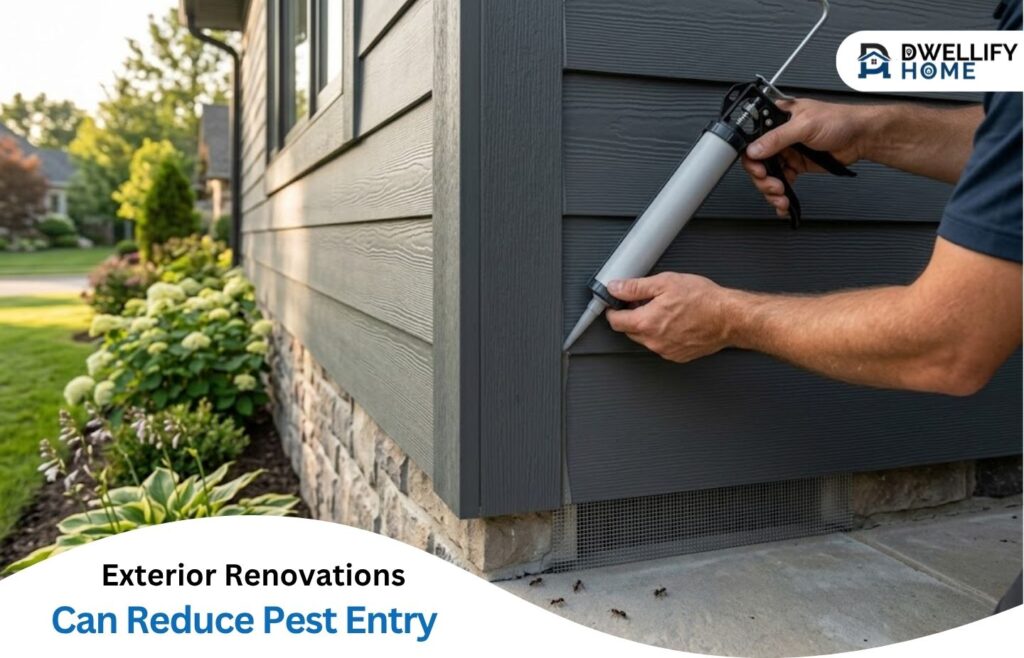 Exterior Renovations Can Reduce Pest