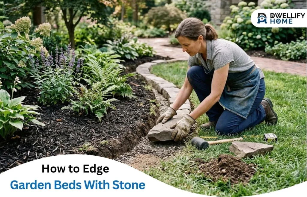 How to Edge Garden Beds With Stone
