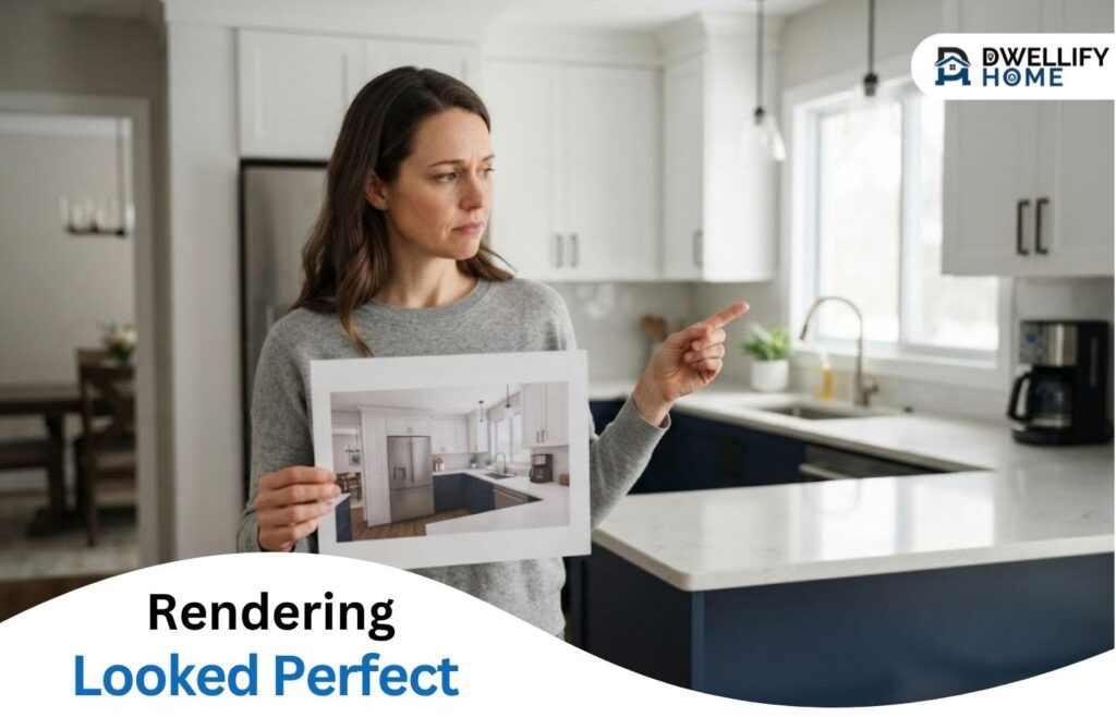 The Rendering Looked Perfect. The Finished Room Didn't.