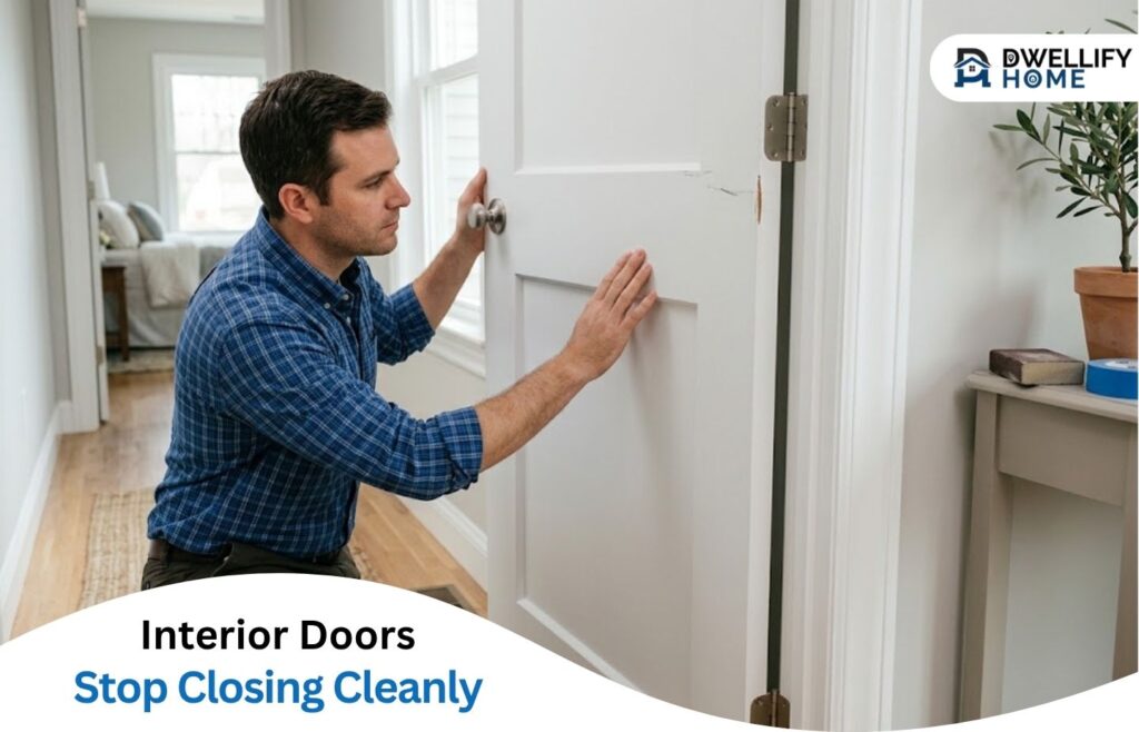 Why Interior Doors Stop Closing Cleanly After a Renovation