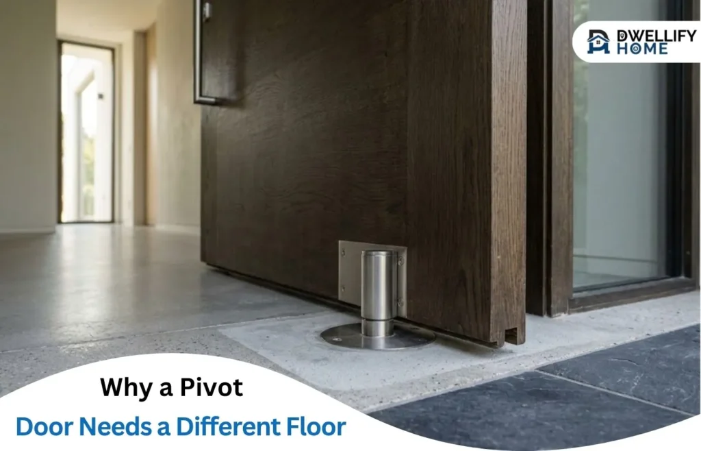 Why a Pivot Door Needs a Different Floor From a Hinged One
