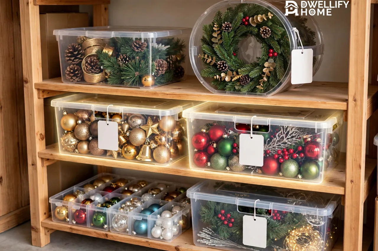 Christmas Decor Boxes: How to Store Every Decoration Safely