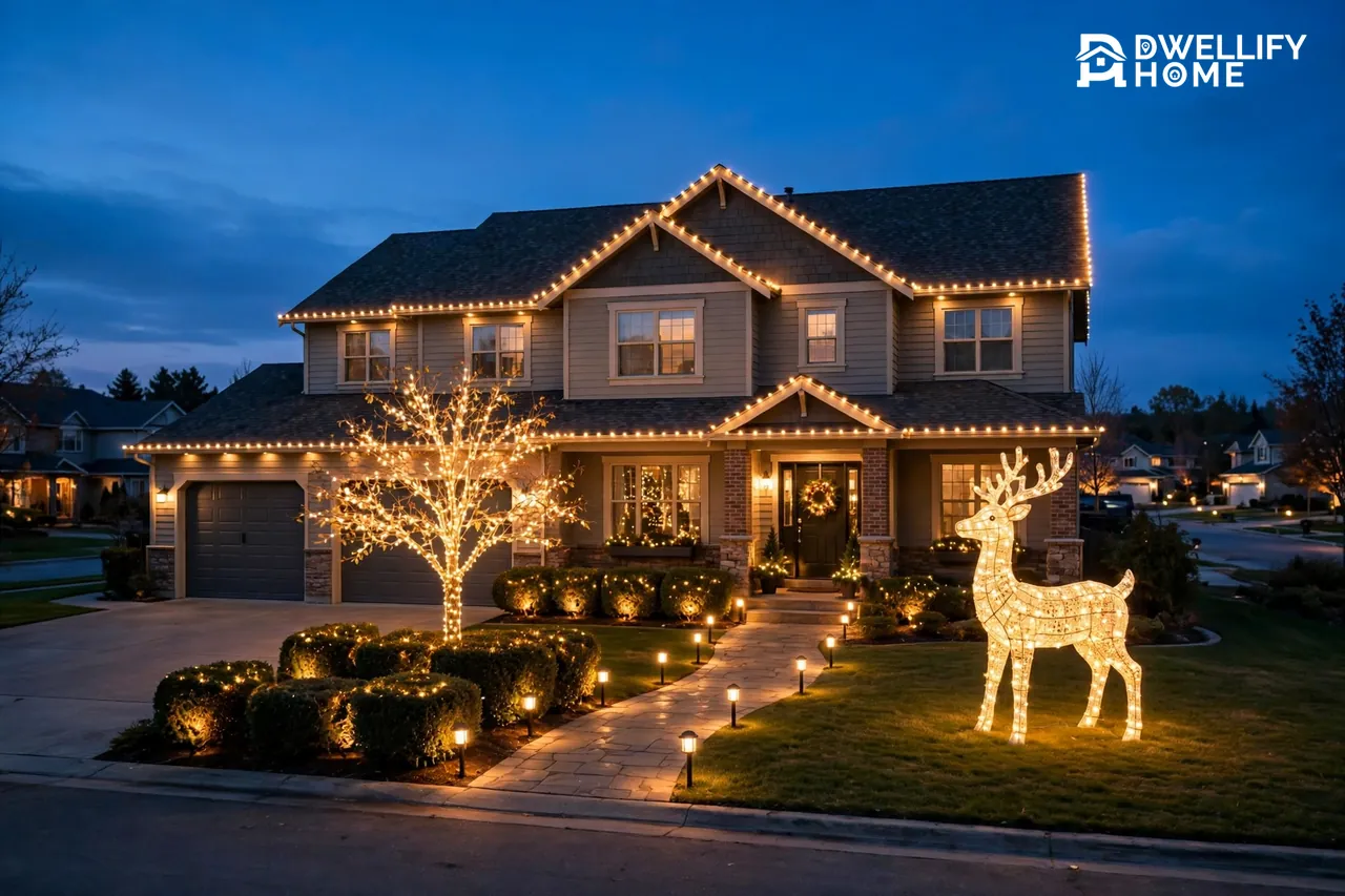 Christmas Decor Exterior Ideas for a Yard That Glows All Season