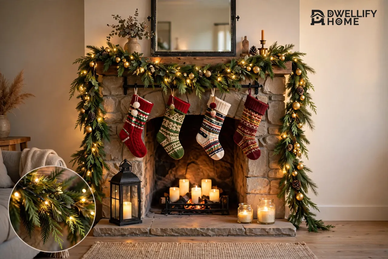 Decorating Your Fireplace at Christmas