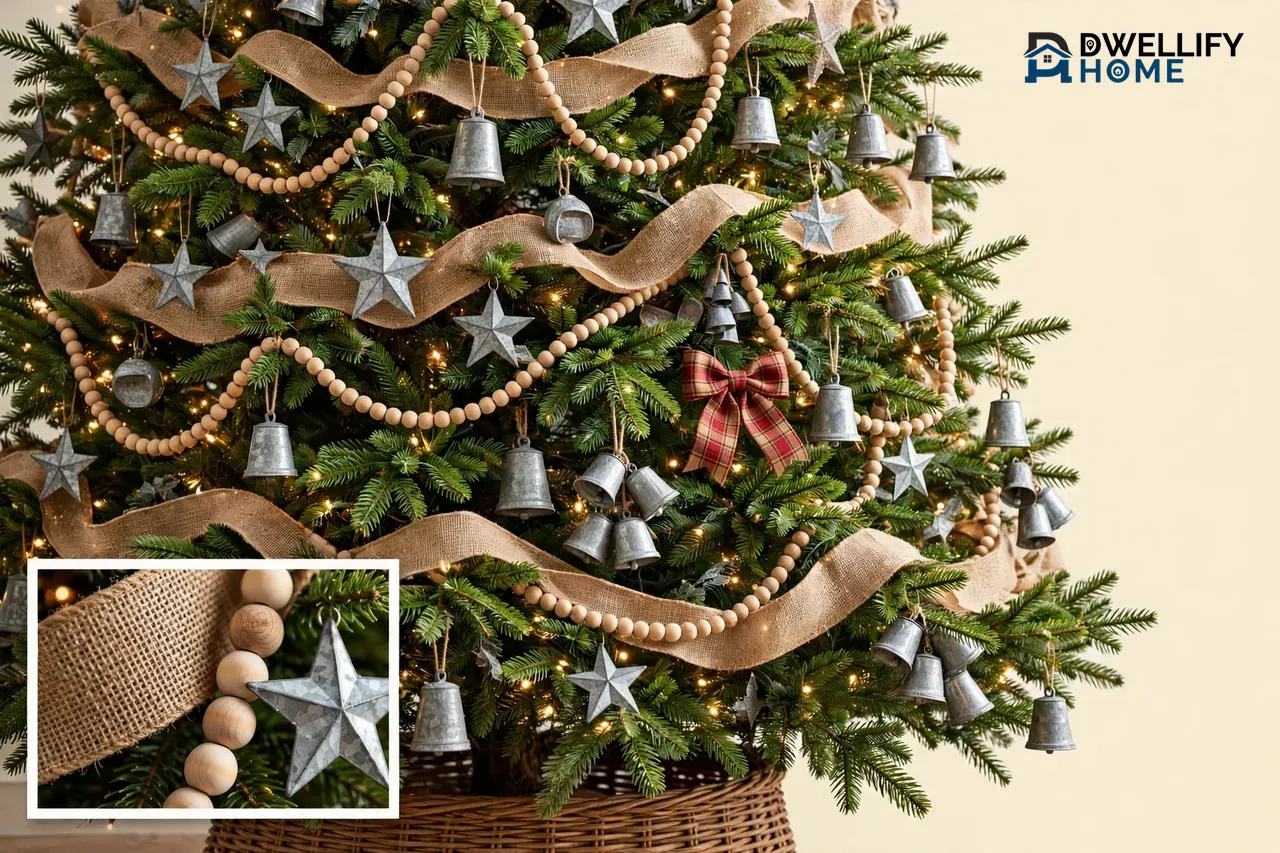 Farmhouse Christmas Tree Decorations: A Cozy, Gathered Look That Feels Like Home