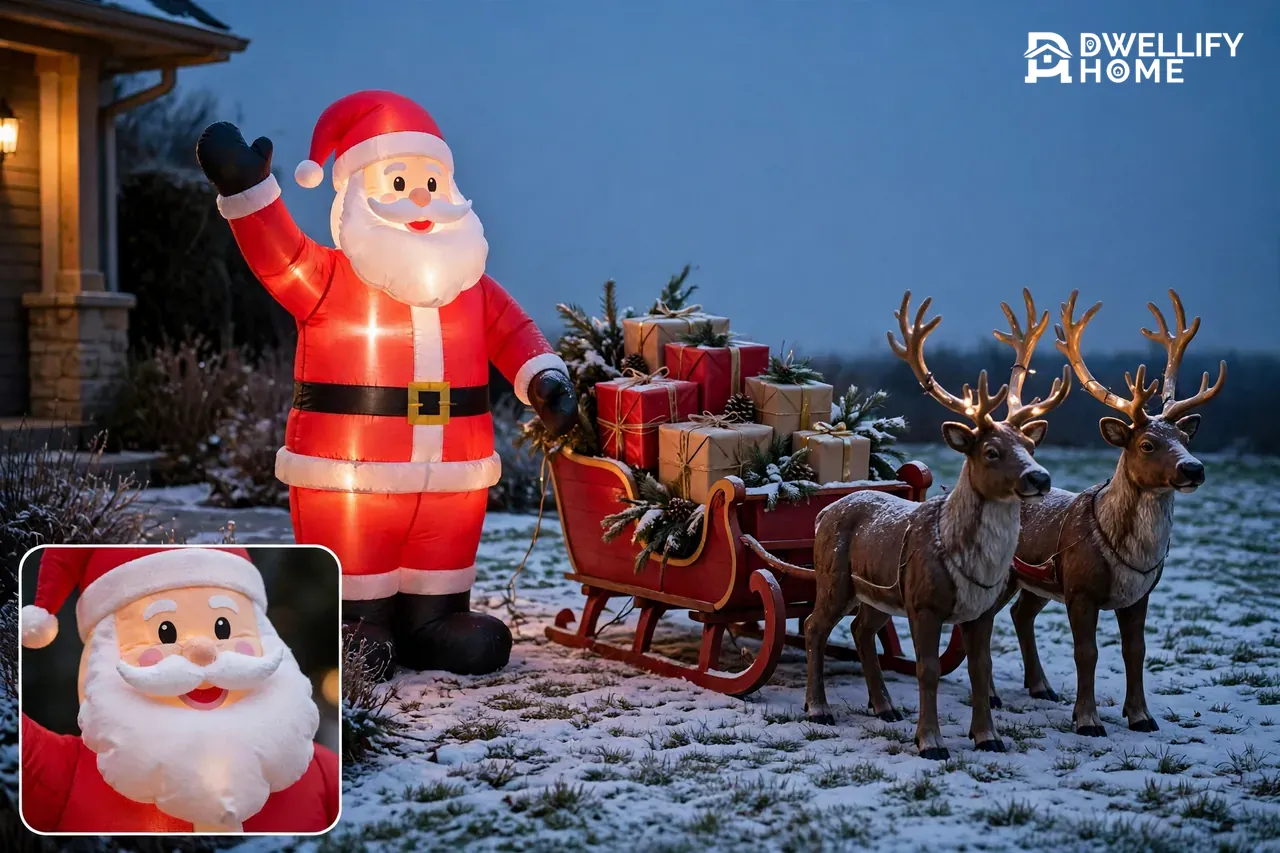 Father Christmas Outdoor Decorations: How to Build a Santa Display That Stays Up All Season