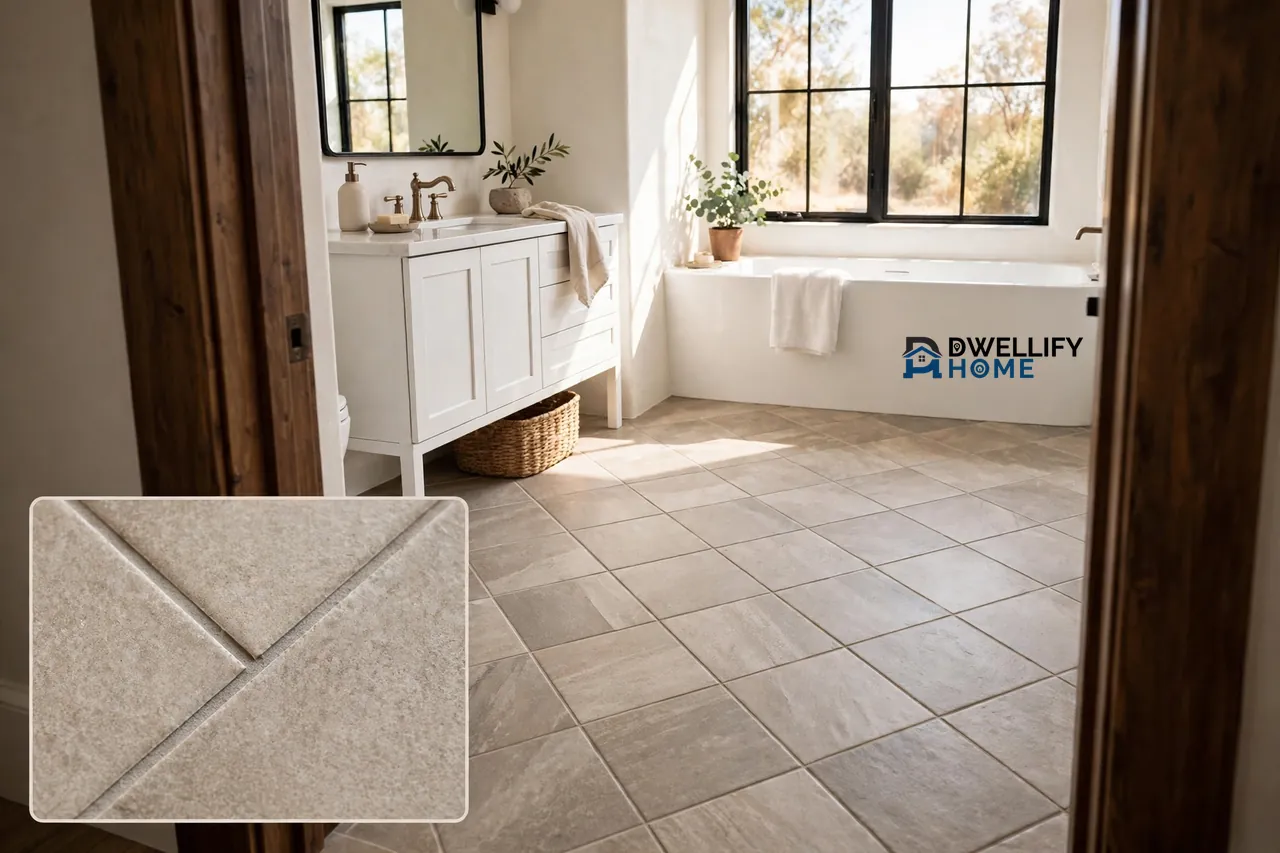 12×24 Tile Laid Diagonally in Bathroom: Layout, Direction & Pro Tips