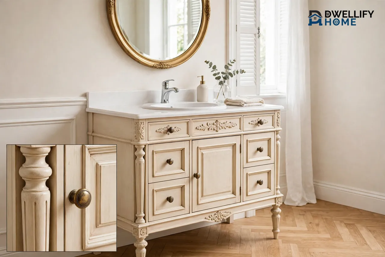 Antique Looking Vanity for Bathroom: Sizes, Styles and Pro Tips