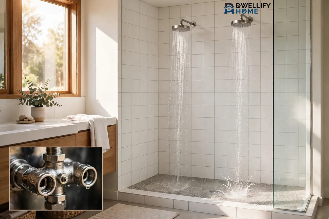 Boona Tandem Shower Explained: Fit, Pressure, Install & Real Use