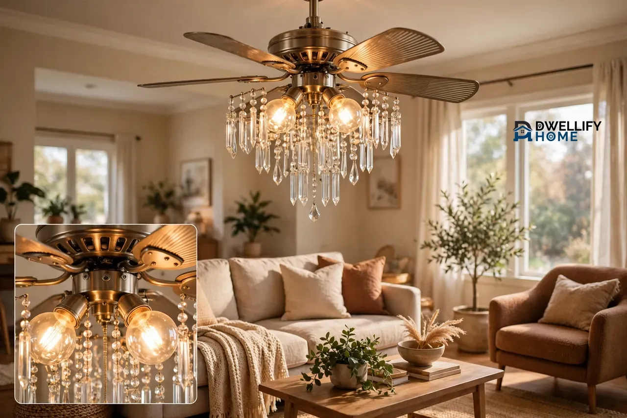 Chandelier With Fan: What It Is and How to Choose the Right One